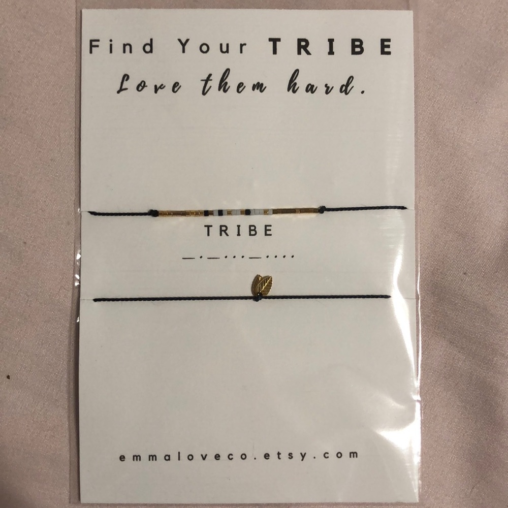 Tribe Morse Code Bracelet